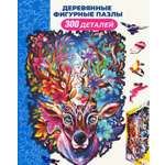 Пазл 1TOY Лесной олень деревянный