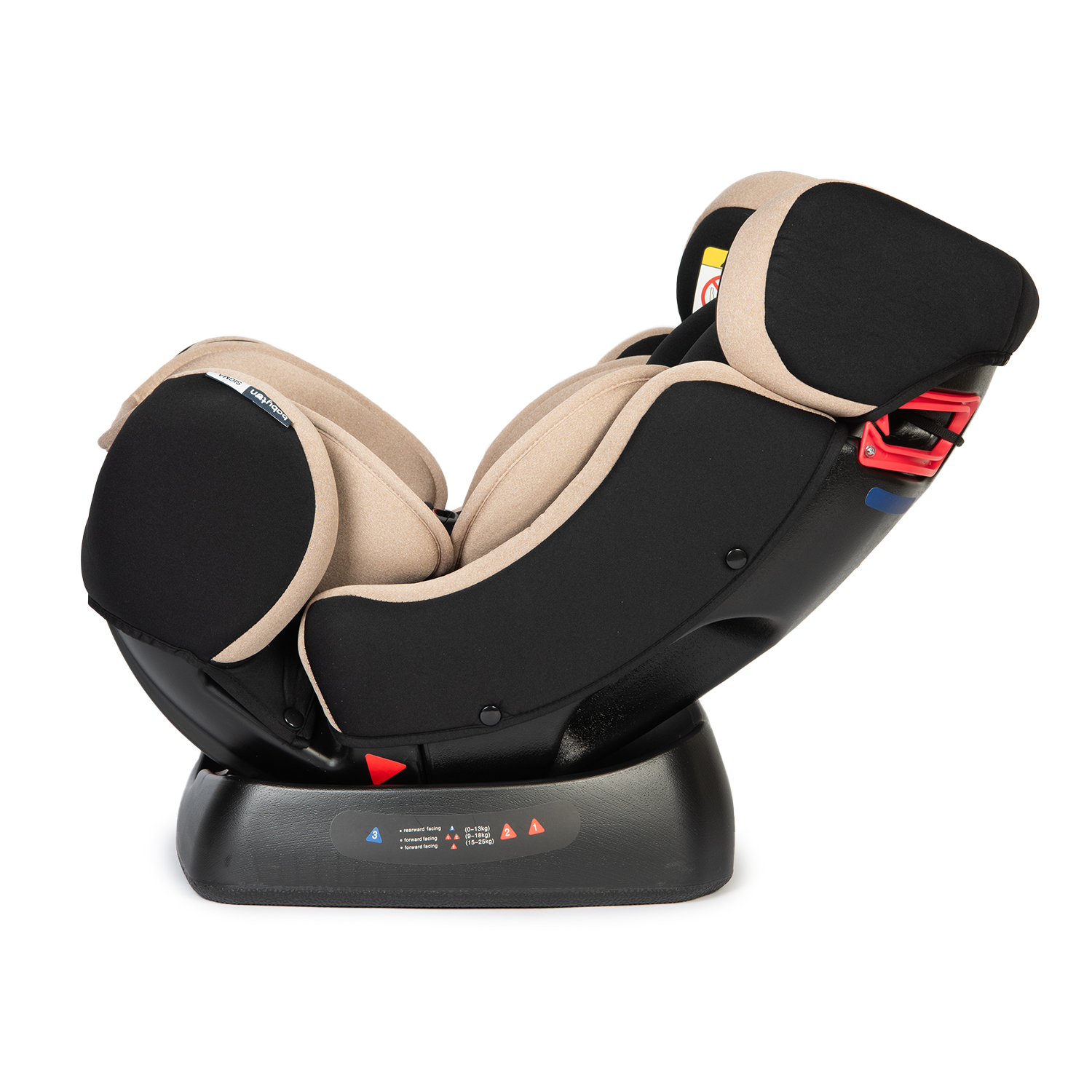 Автокресло Babyton Sigma Beige 0+/1/2 (0-25 кг) - фото 8