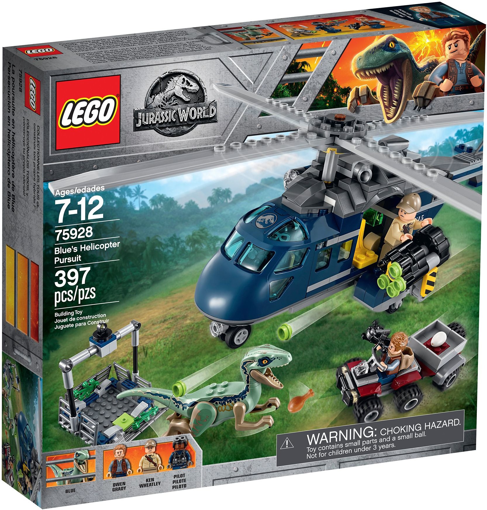 Конструктор LEGO Jurassic World 75928 397 дет. - фото 1