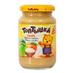 Пюре Топтышка Яблоко-персик-творог-сливки с 6 мес 190 г