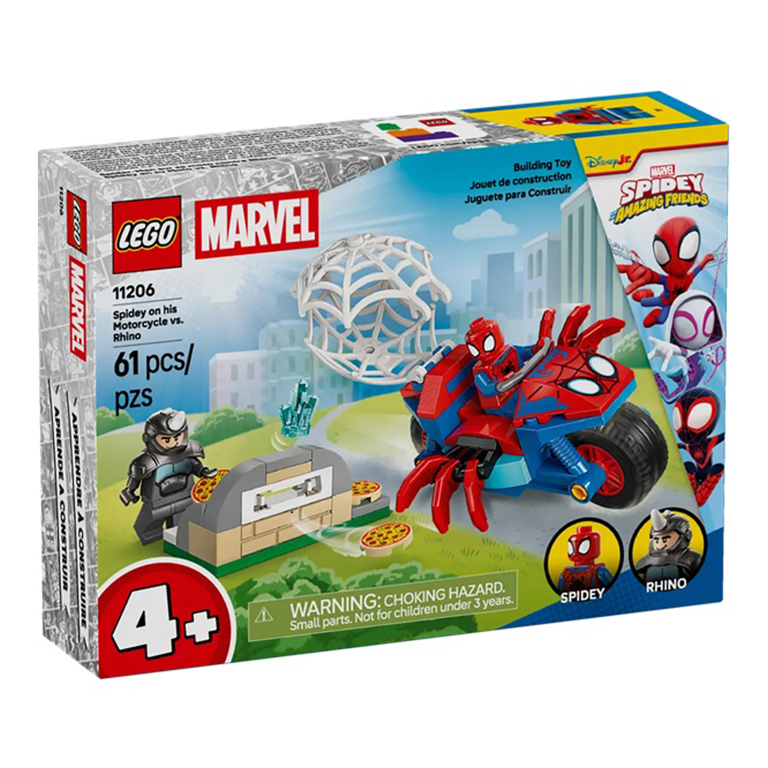 Конструктор LEGO Spidey Спайди против Носорога 61 дет. - фото 2