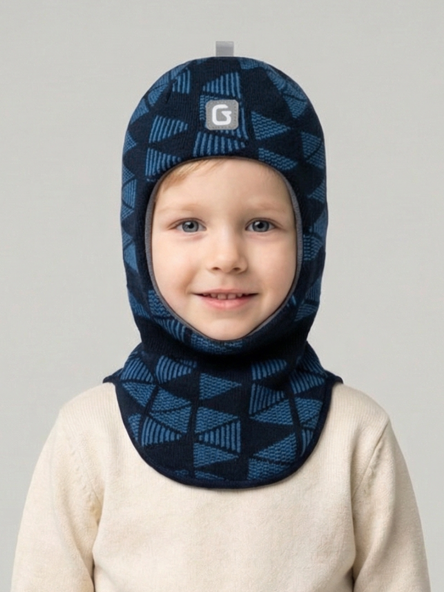 Шапка-шлем GUSTI GW25AC1204B-NAVY - фото 1