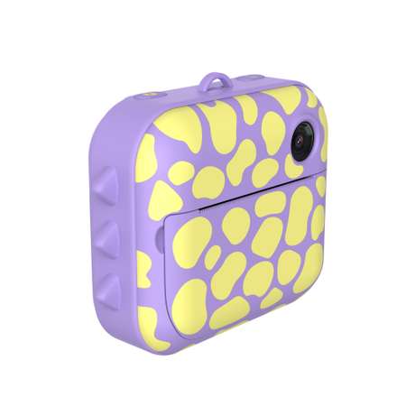 Фотоаппарат c функцией печати LUMICUBE PRINTY PURPLE DINO