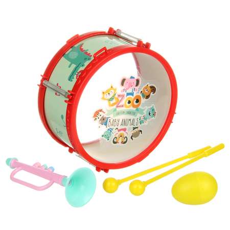 Игрушка музыкальная Veld Co барабаны, саксофон, маракас
