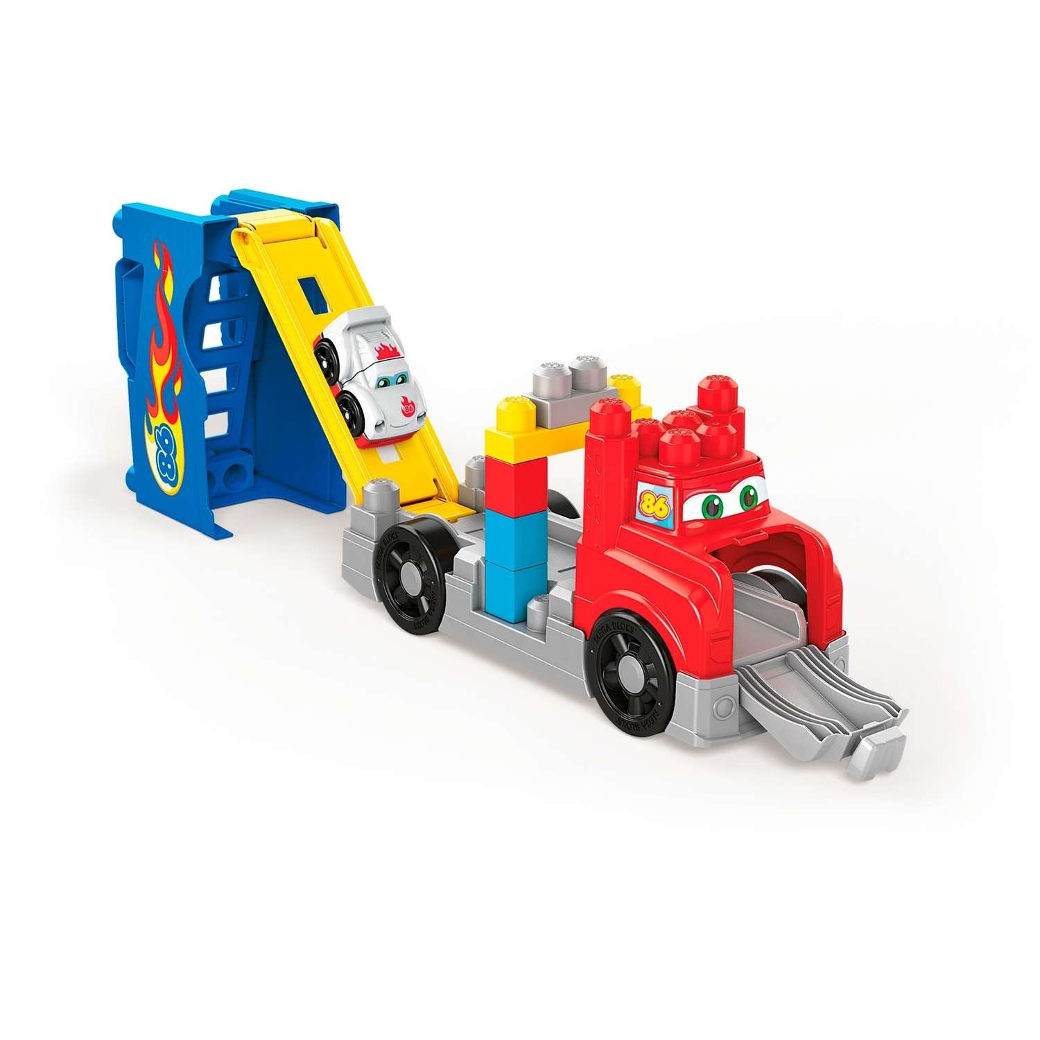 Конструктор Mega Bloks Большая машинка для гонок 12 дет. - фото 12