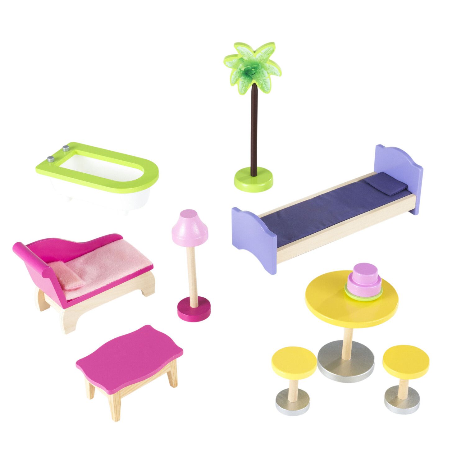 Домик для кукол KidKraft с мебелью 65092_KE - фото 3