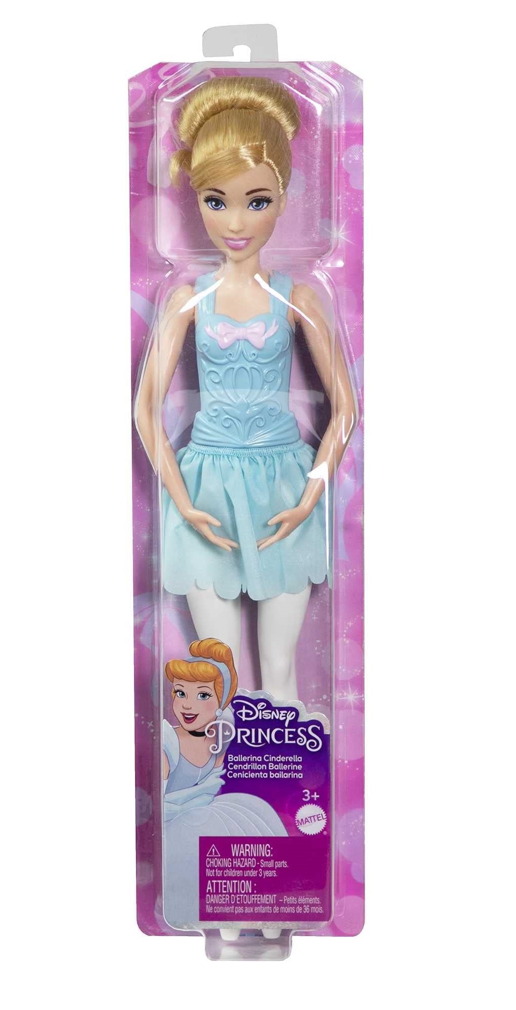 Кукла модельная Disney Princess Золушка Балерина HLV93 - фото 4