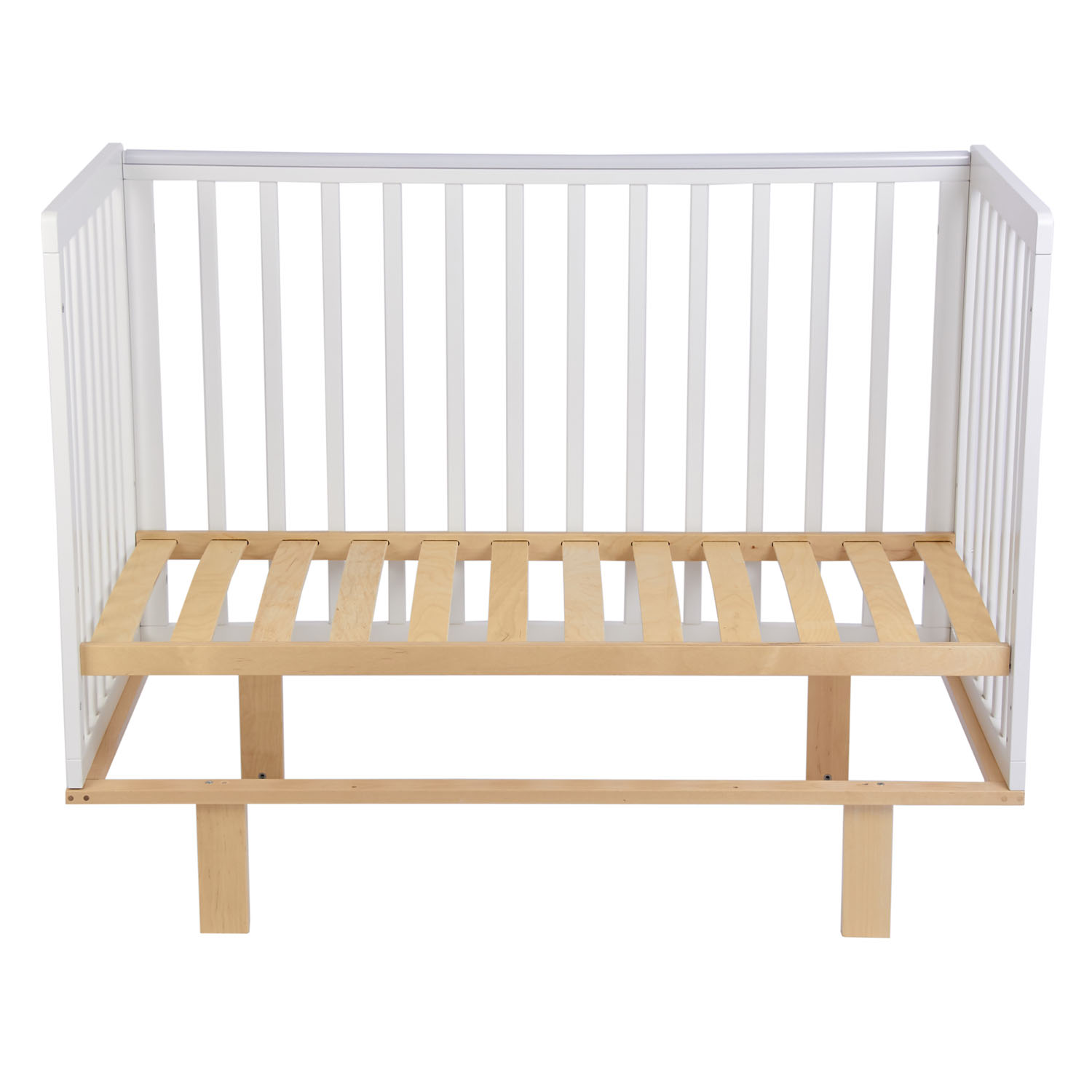 Детская кроватка Polini kids прямоугольная, (белый) - фото 23