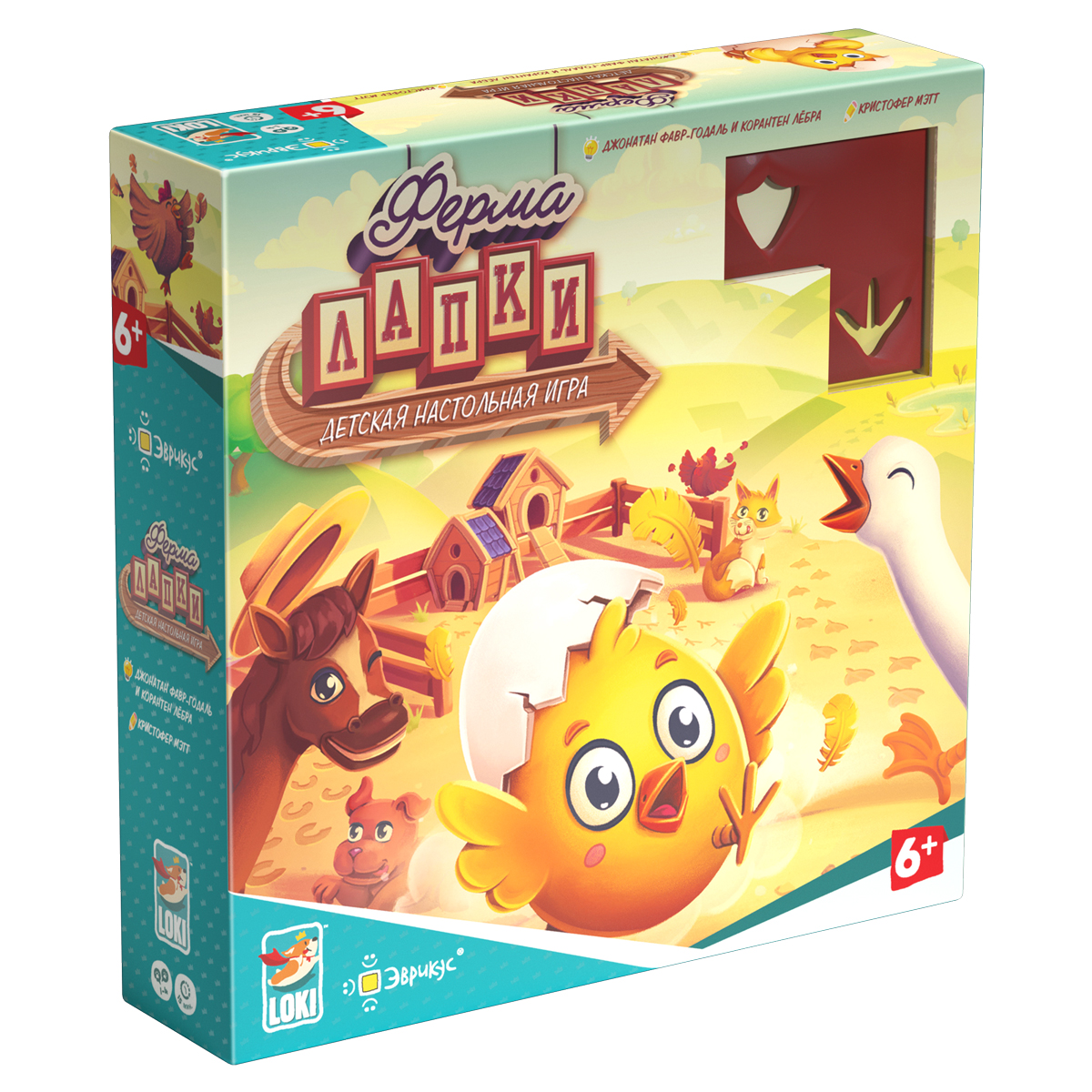 Настольная игра Эврикус Ферма Лапки - фото 1