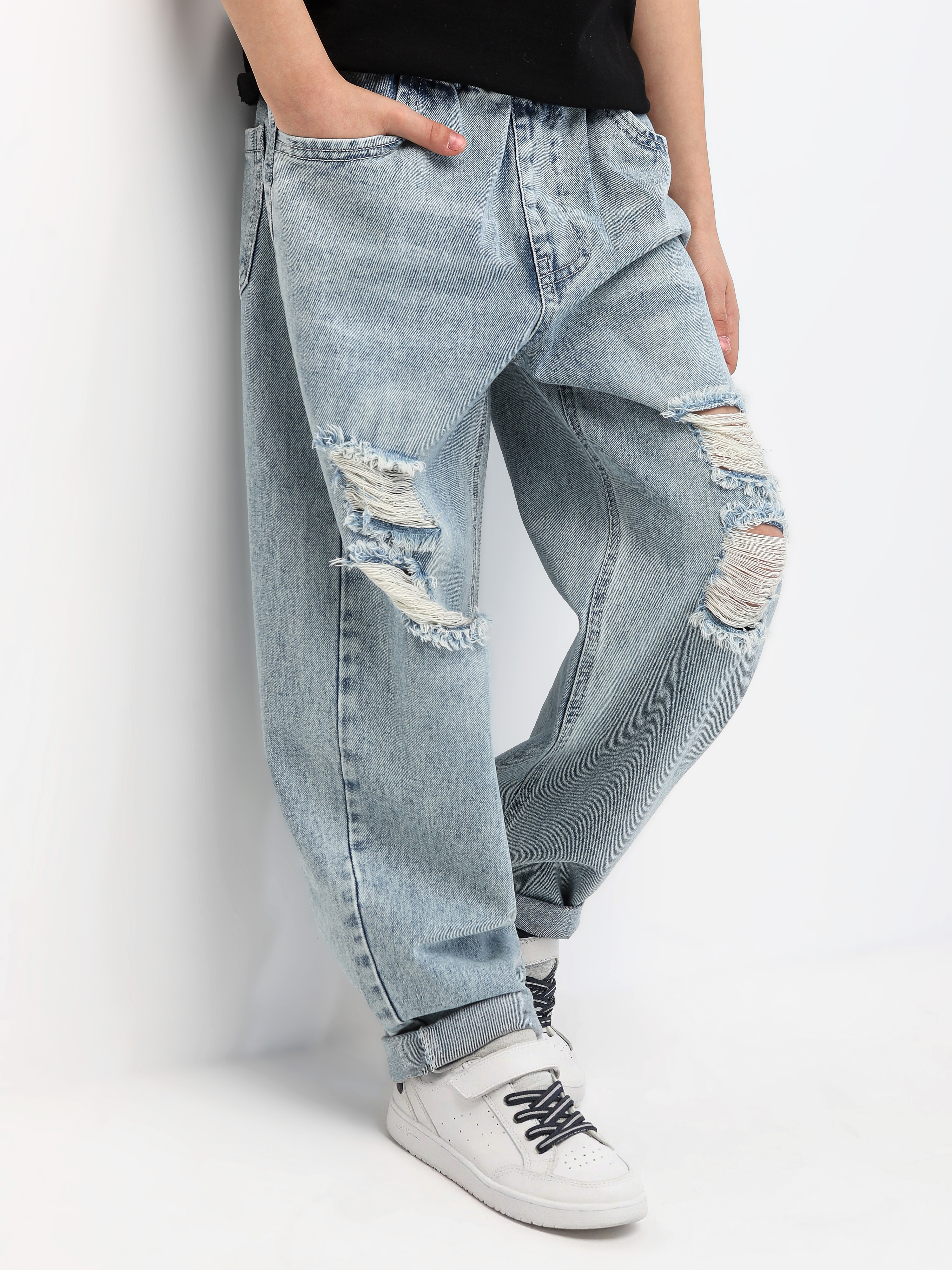 Джинсы СИНИЙ МИР WUD18324-G39 - фото 1