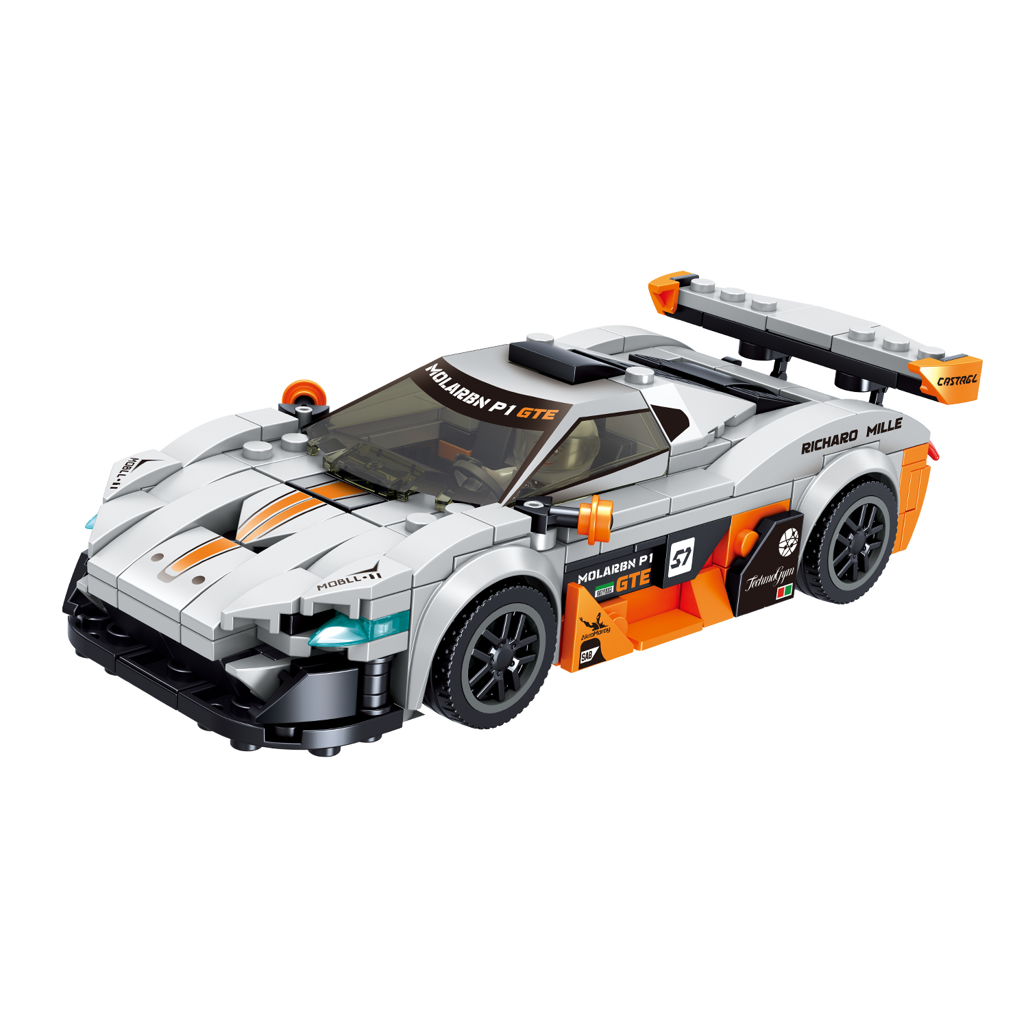 Конструктор Гоночная машина 327 дет. - фото 1