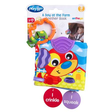 Игрушка Playgro Развивающая книжка 0186967