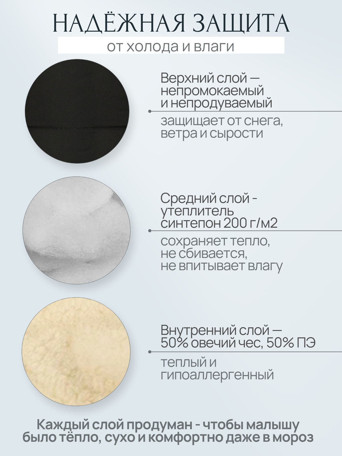 Конверт в коляску Чудо-Чадо New Classic черный - фото 4