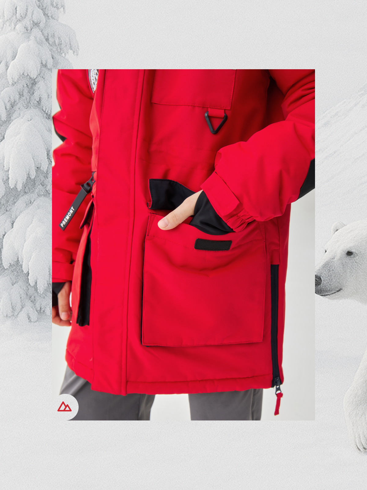 Куртка Premont WP524938RED - фото 9