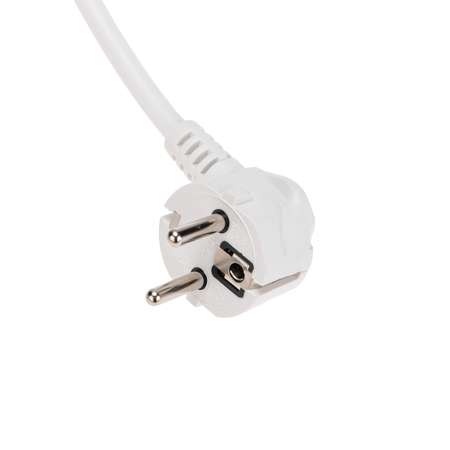 Фильтр сетевой Kranz 3 метра 5 гнезд с автовыключением 2 USB белый