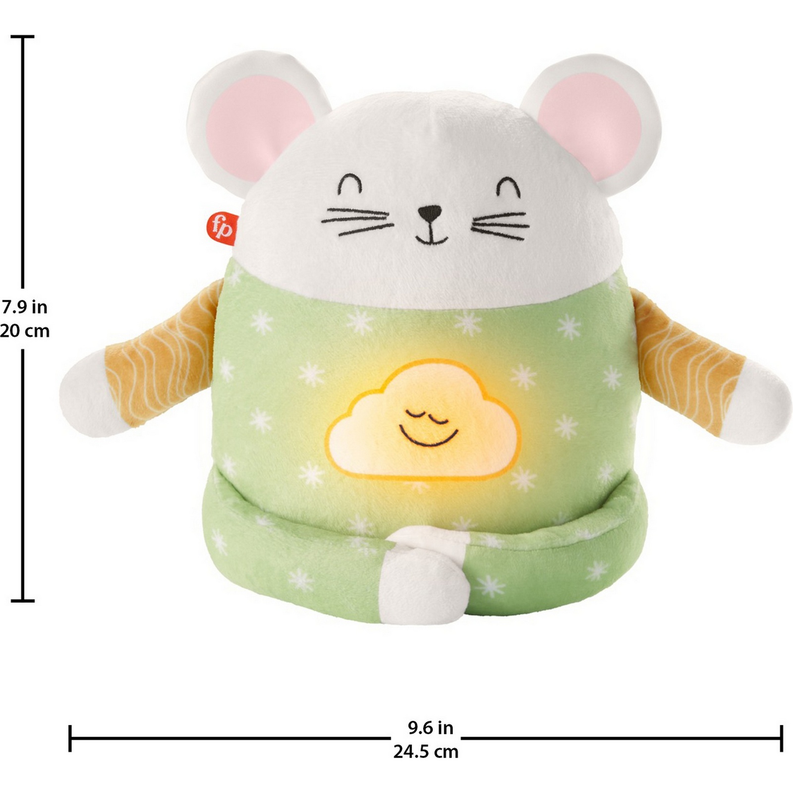 Игрушка ночник Fisher Price Медитирующая мышка - фото 10