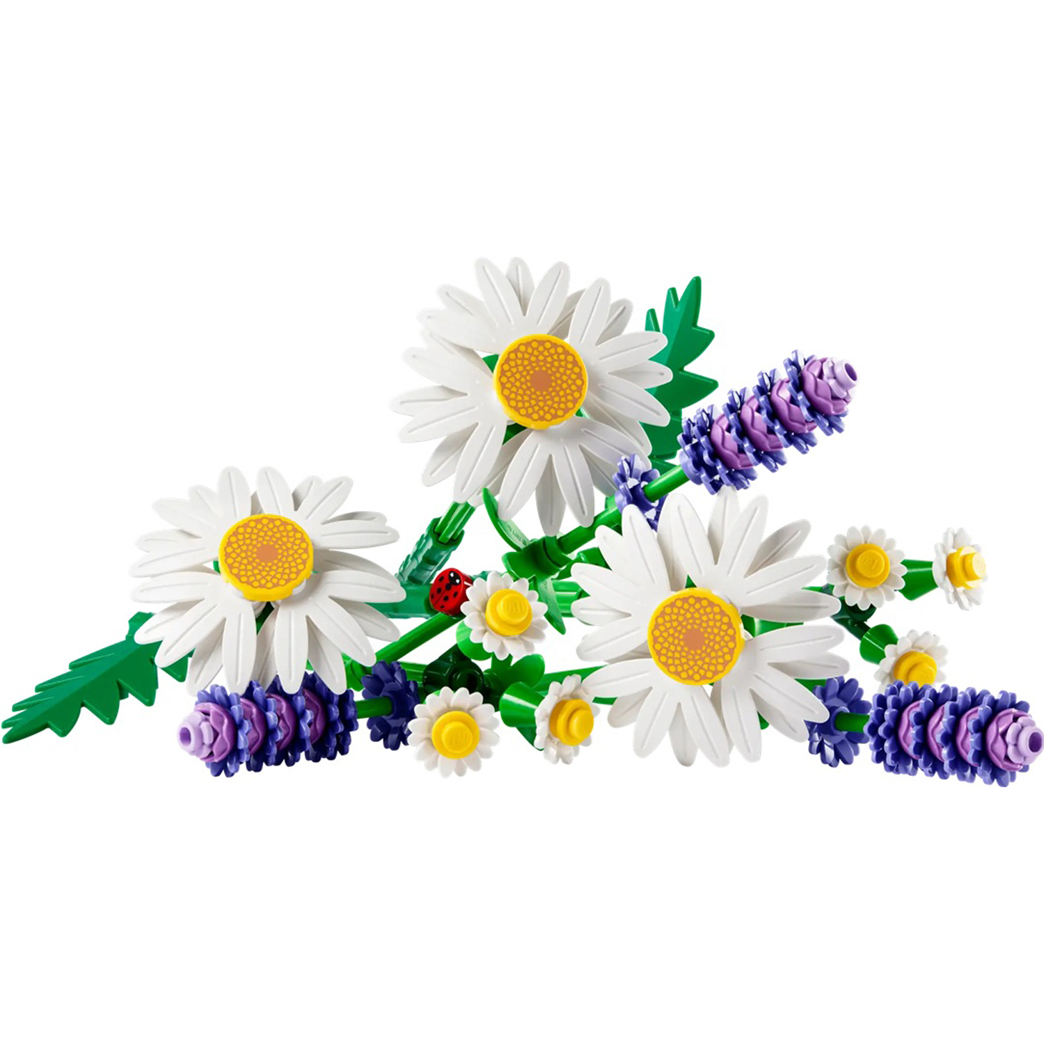 Конструктор LEGO Botanicals Букет из Ромашки и лаванды 133 дет. - фото 4