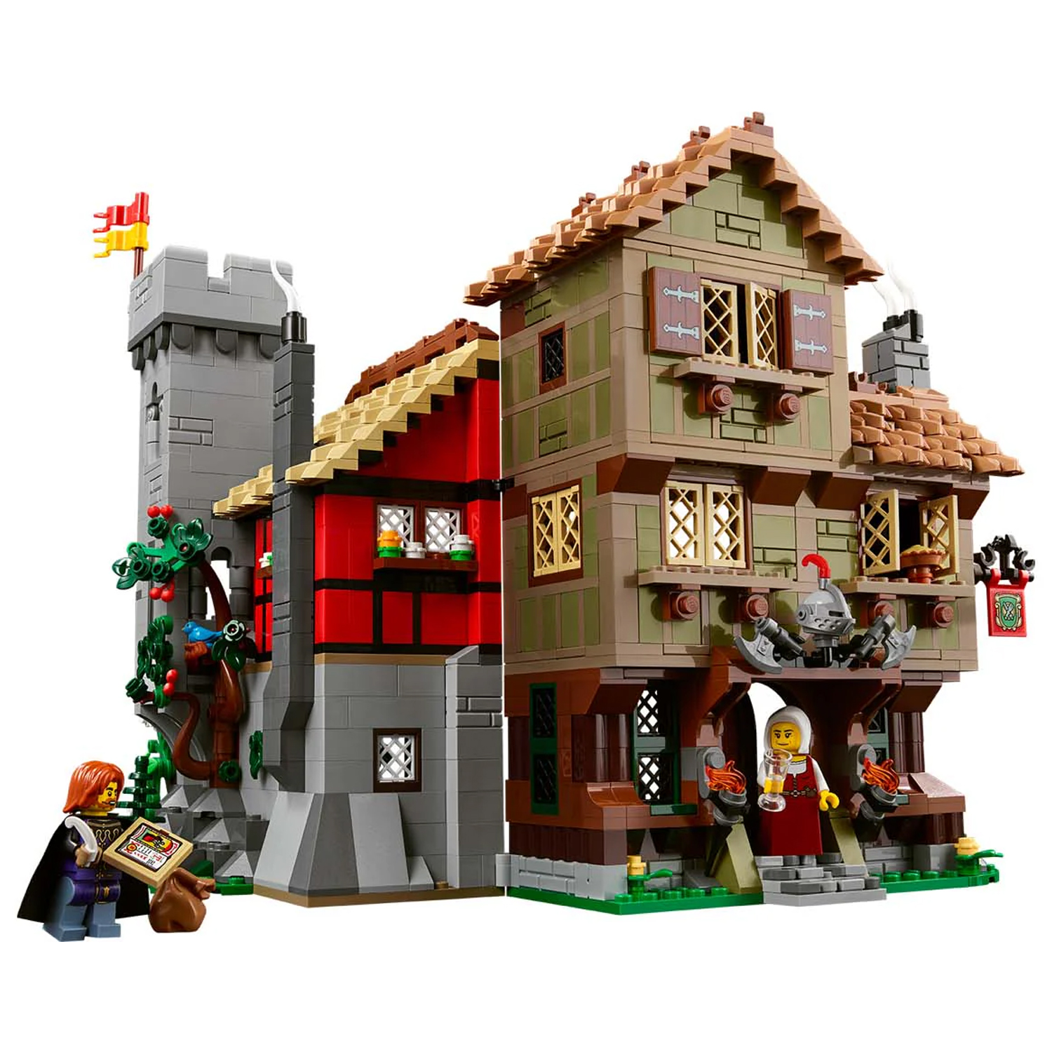 Конструктор LEGO Icons Средневековая площадь 3304 дет. - фото 18