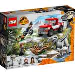 Конструктор LEGO Jurassic World Блу и поимка Велоцираптора 181 дет.