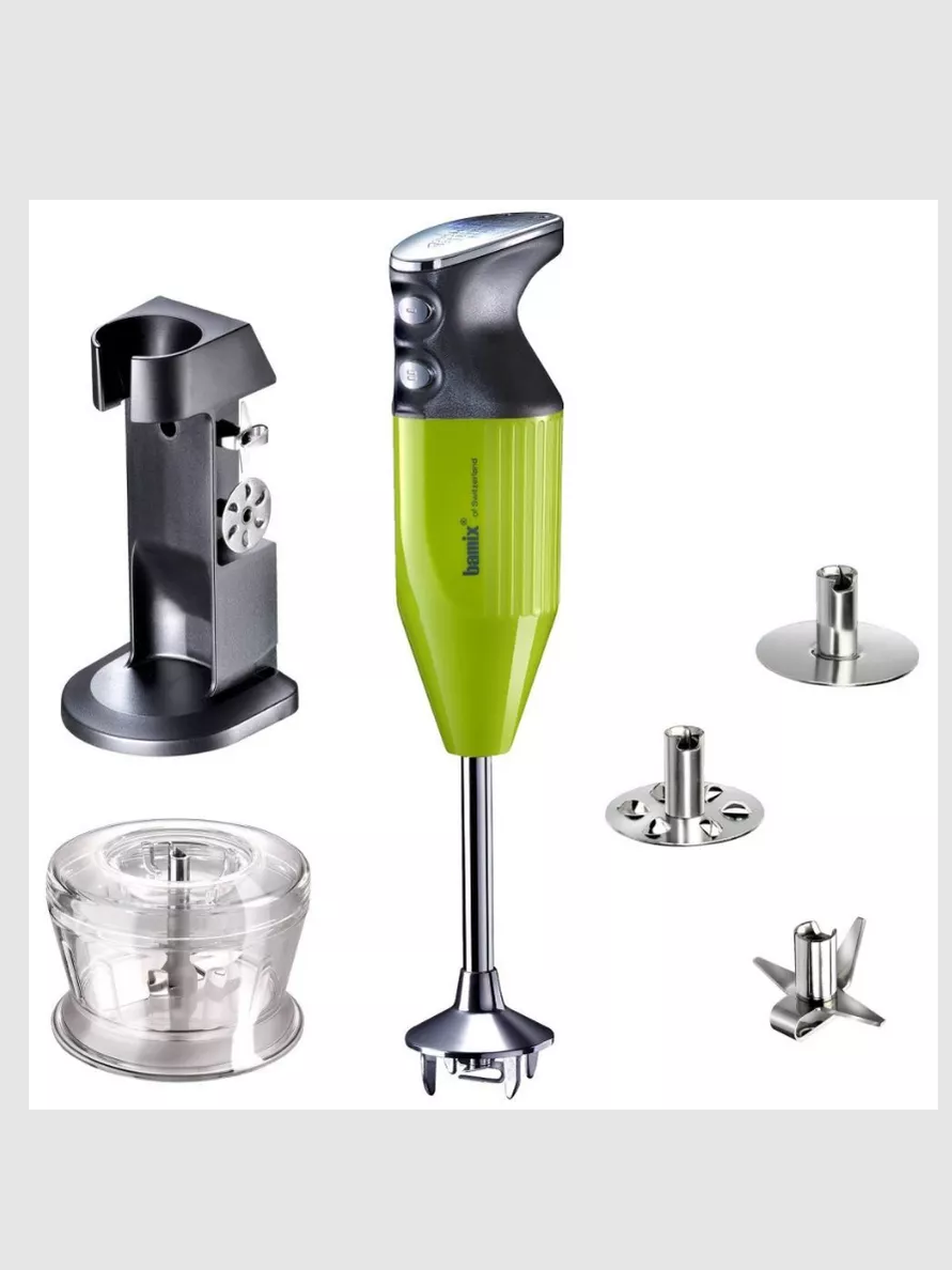 Блендер BAMIX M200 DeLuxe lime - фото 1