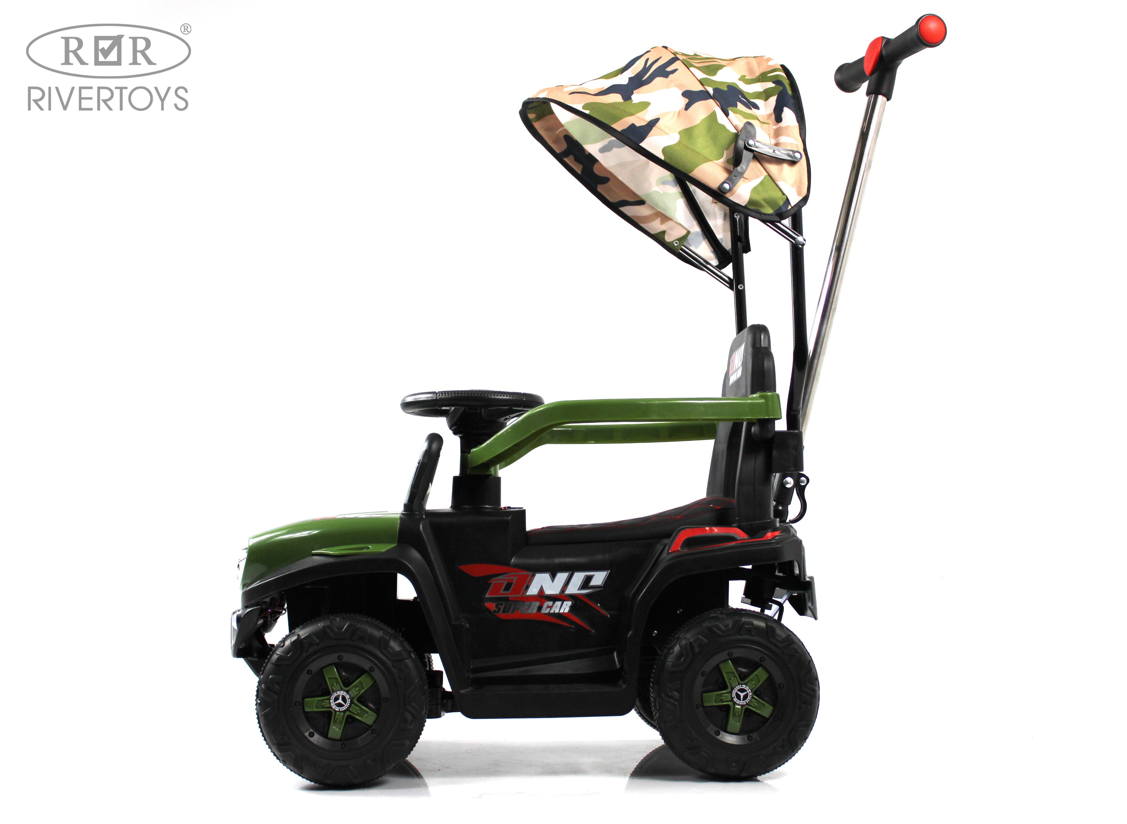 Электромобиль RIVERTOYS G005GG-GREEN С пультом ДУ - фото 21