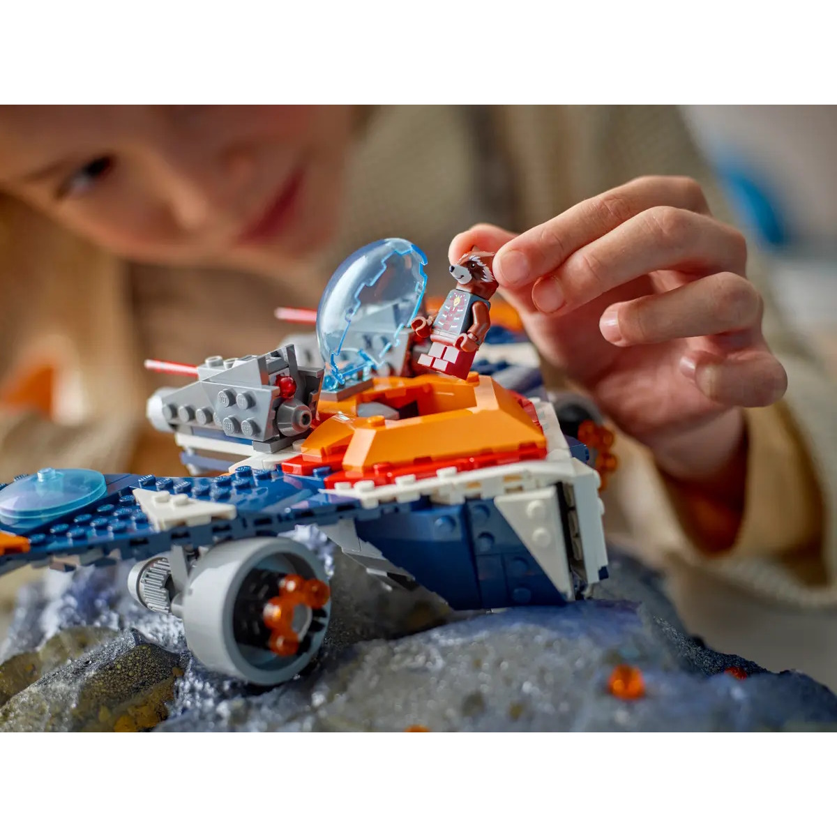 Конструктор LEGO Marvel Super Heroes Rockets Warbird vs Ronan 290 дет. - фото 9