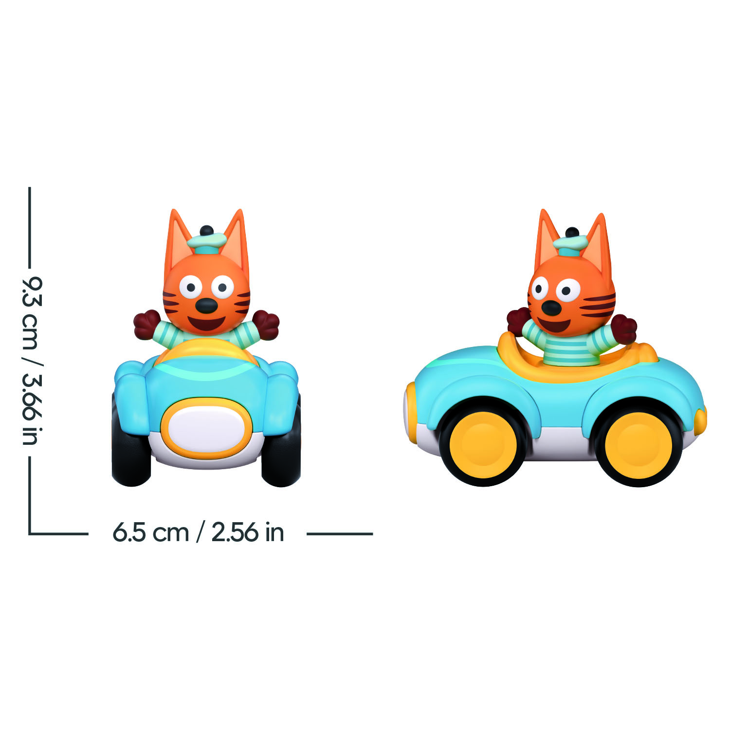 Конструктор SLUBAN Карамелька на машине - фото 4