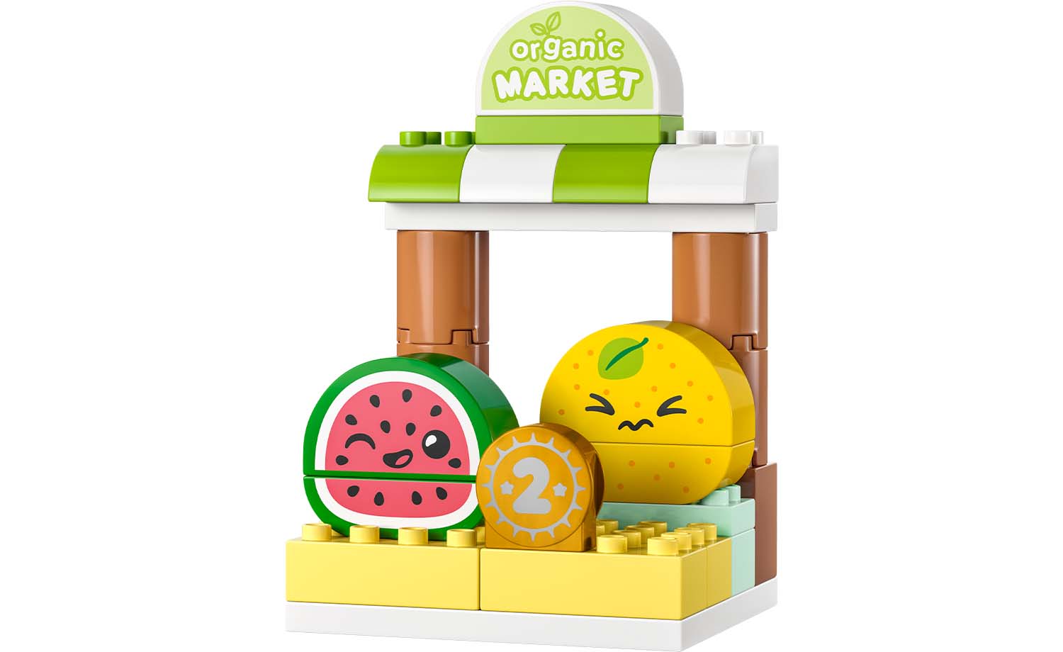 Конструктор LEGO DUPLO Органический рынок блочный - фото 3
