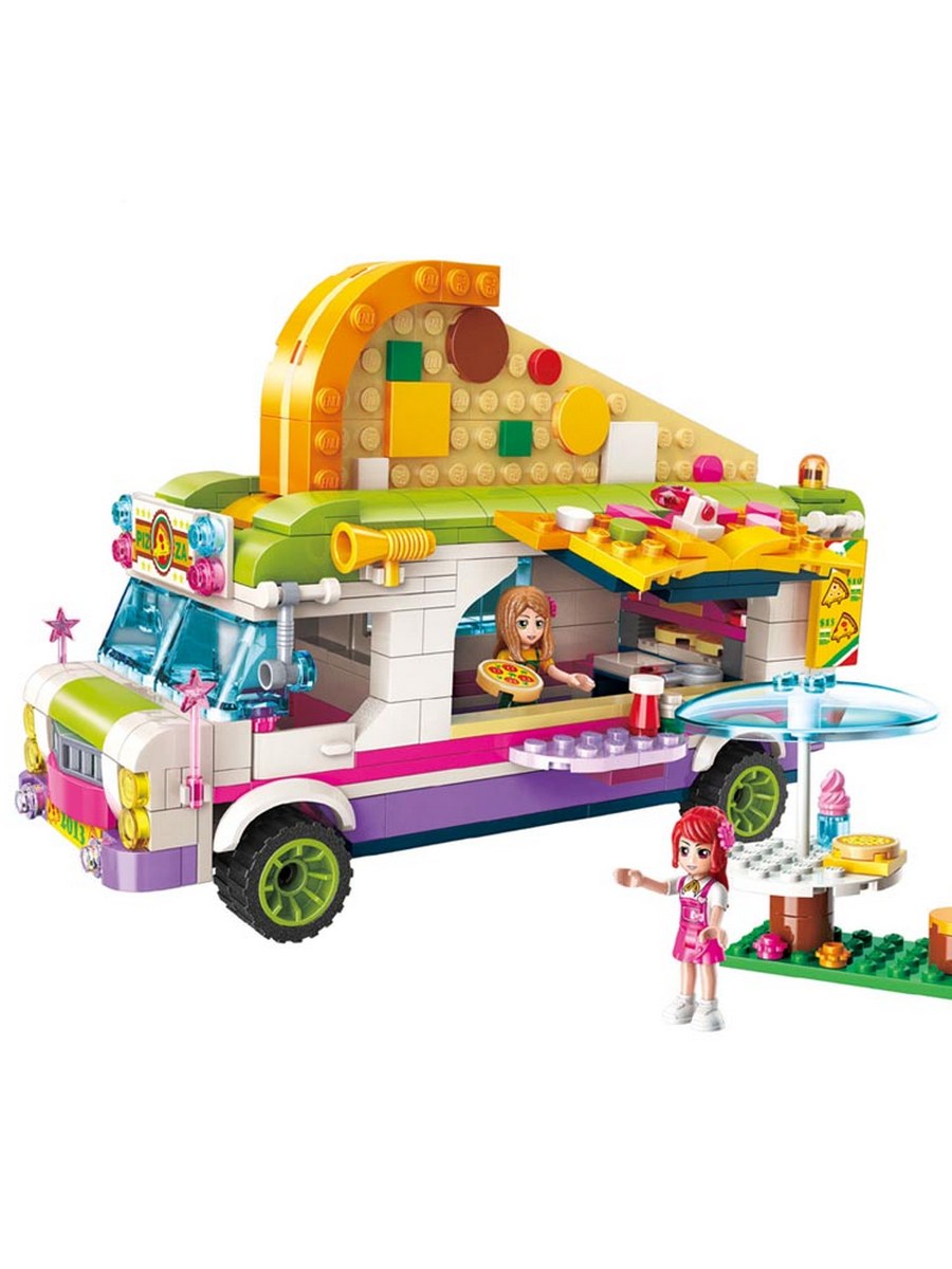 Конструктор QMAN Кафе 414 дет. - фото 3