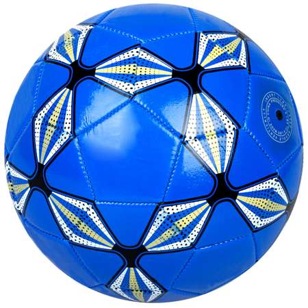 Мяч 1 TOY футбольный 5 ПВХ синий