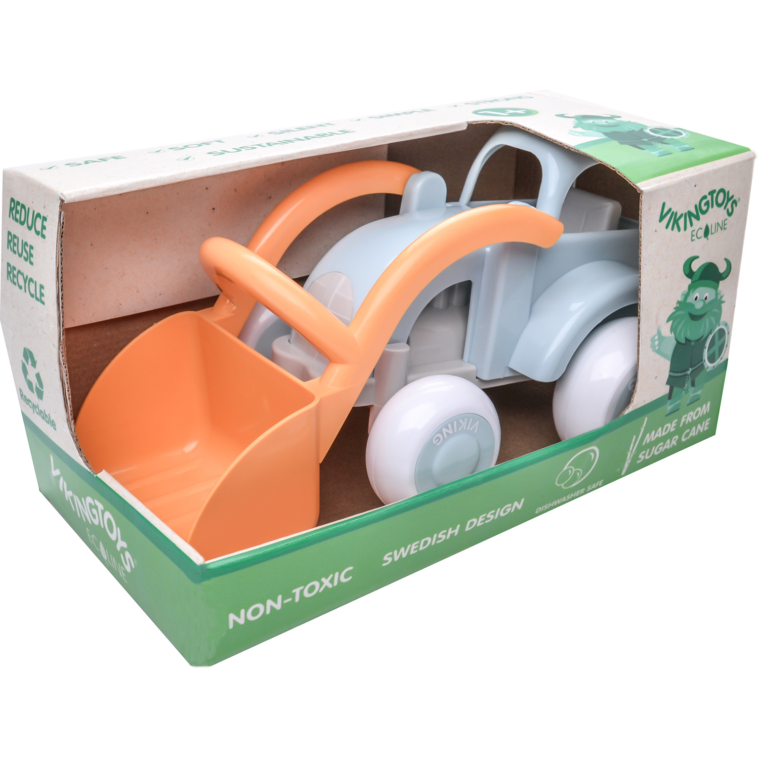 Трактор VIKINGTOYS ECOLINE MIDI 81232 - фото 5
