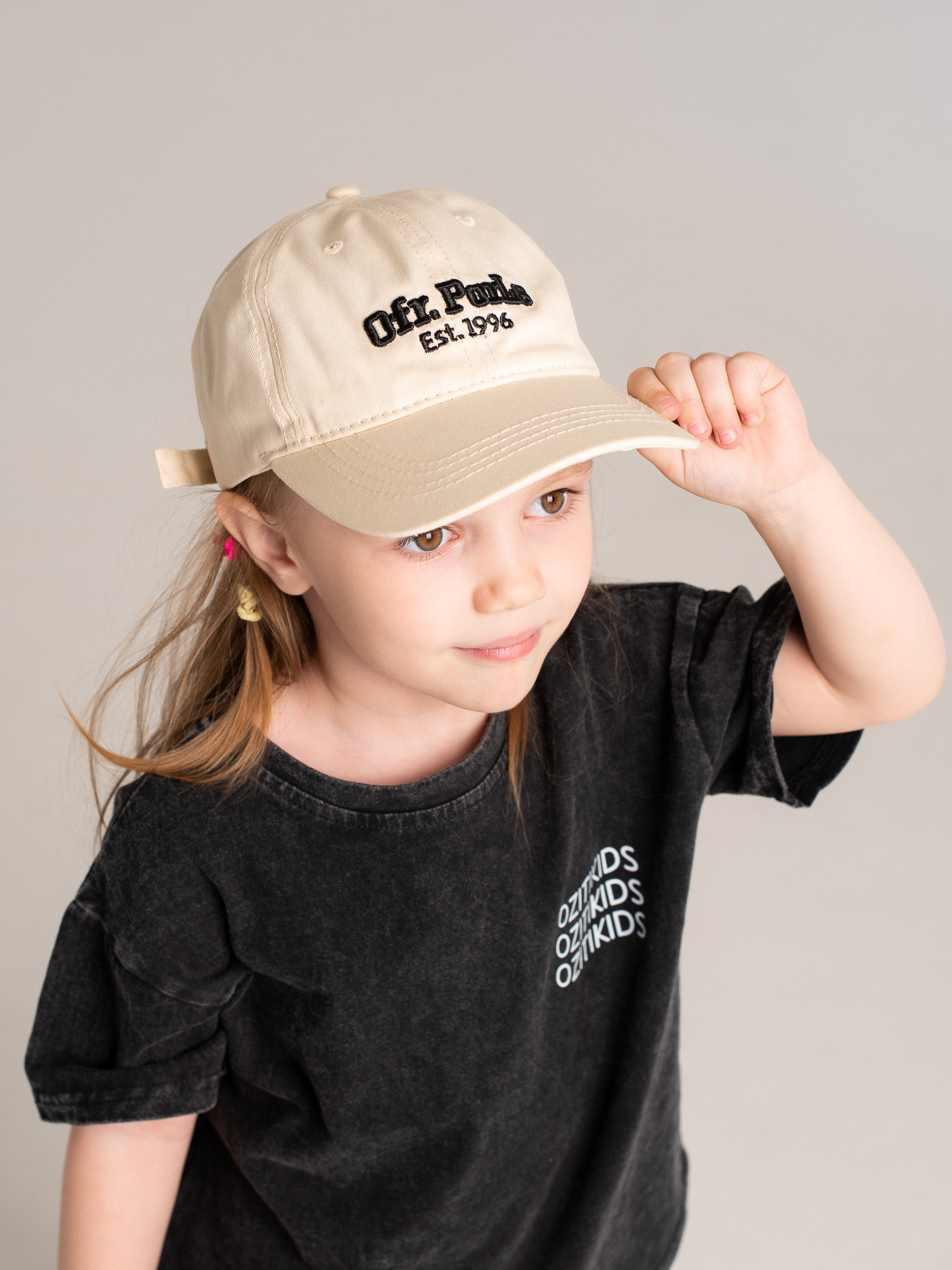 Бейсболка OZITI KIDS ok010226/белый - фото 3