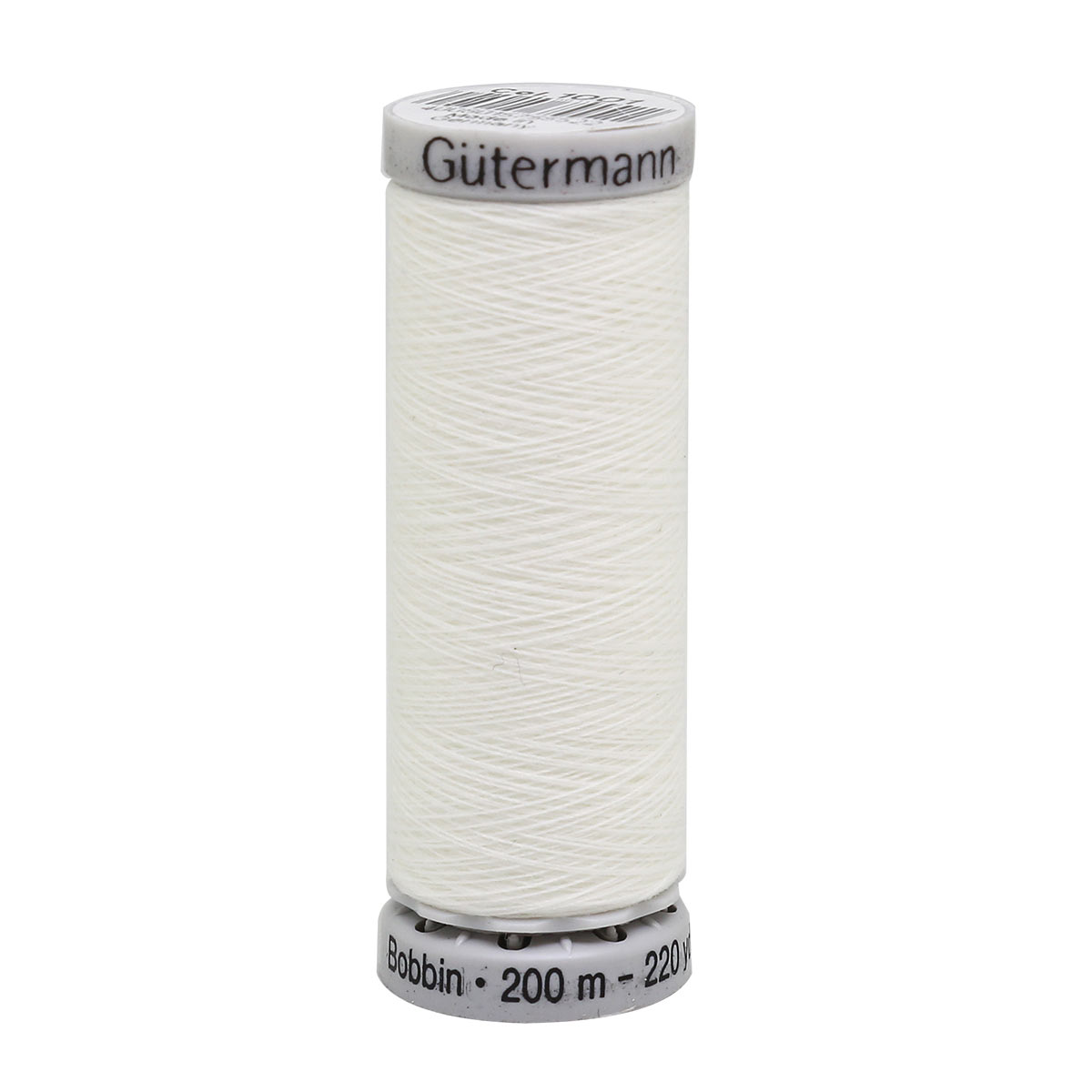 Нитки для вышивки на машинке нижние Guttermann 200м цвет 1001 - фото 1