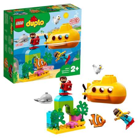 Конструктор LEGO DUPLO Town Путешествие субмарины блочный