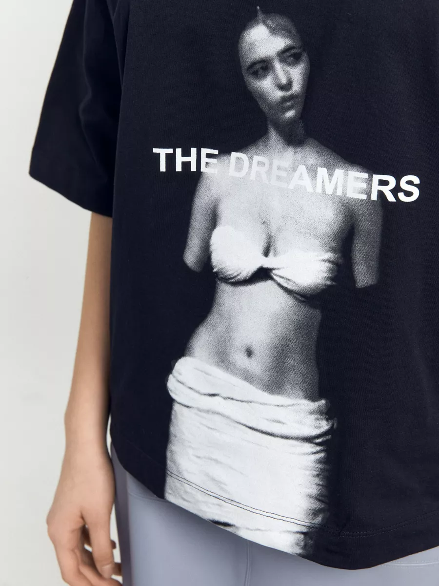 Футболка Mark Formelle (Марк Формэль) 112874/черный +печать3 - фото 8