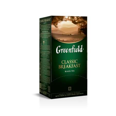 Чай Greenfield Classic Breakfast 25 пакетиков
