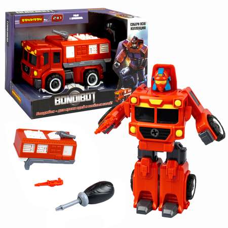 Фигурка Bondibon трансформер Робот Машина 2в1