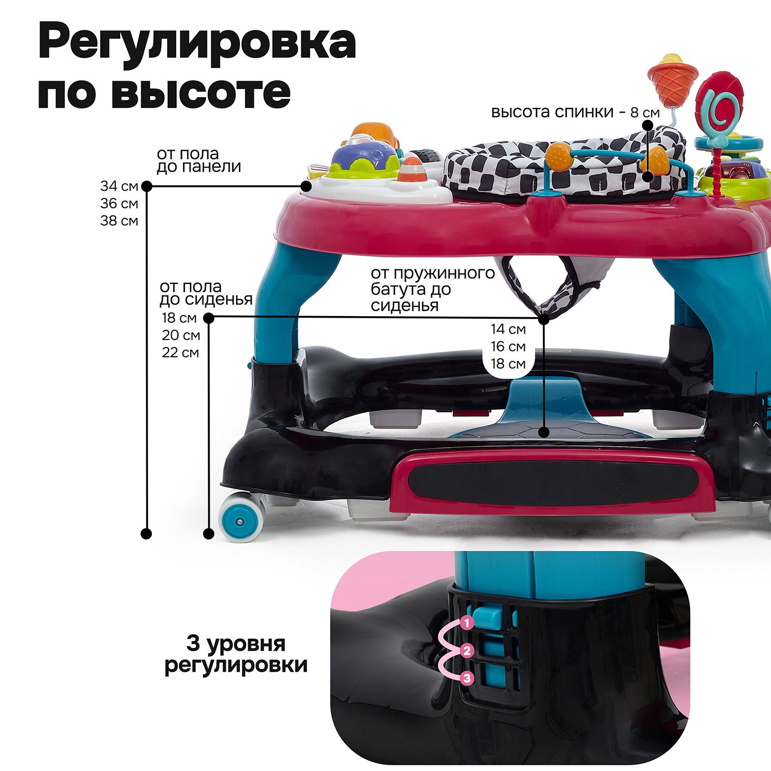 Ходунки Nuovita Saltare - фото 14