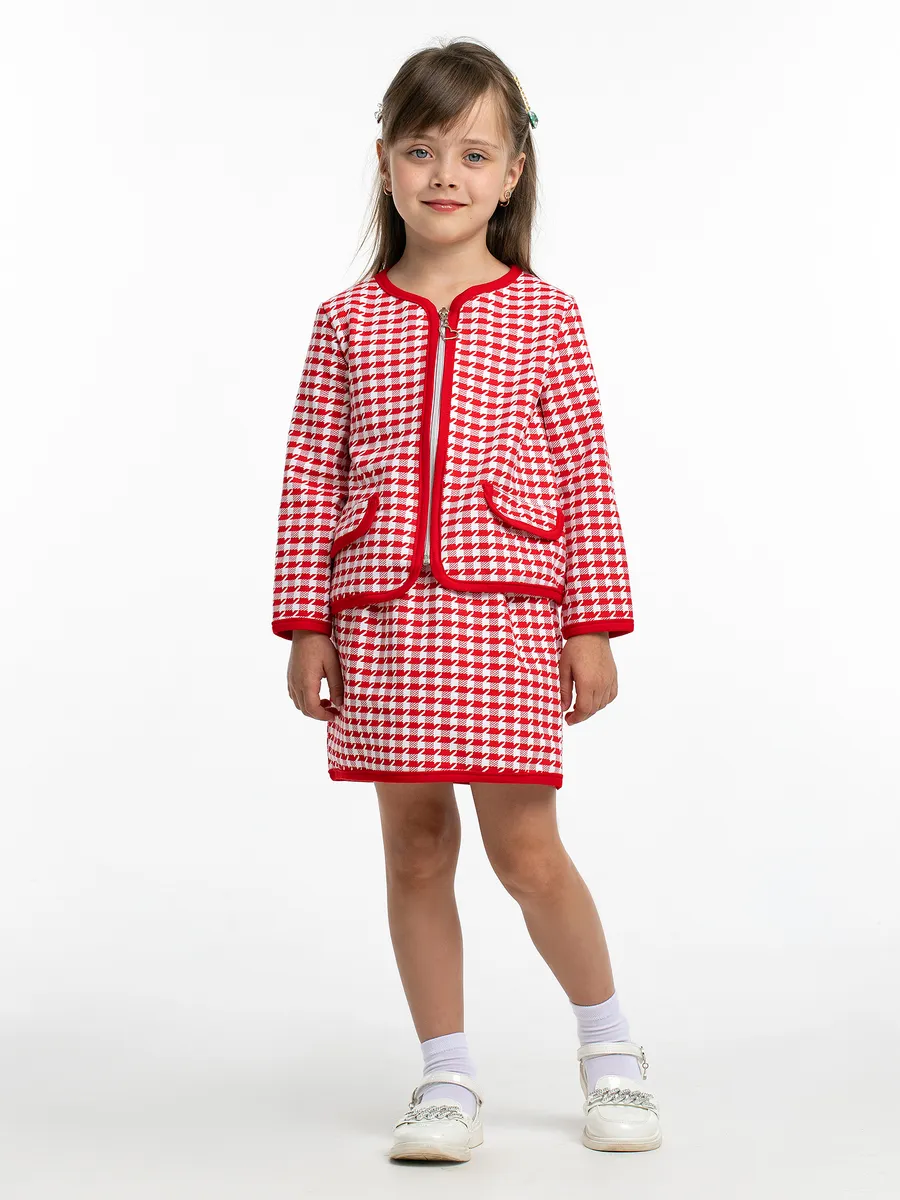 Жакет и юбка GoldKids К23202 - фото 13