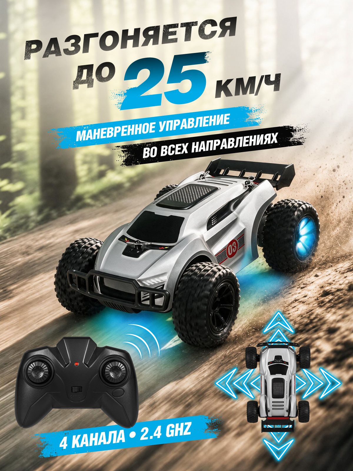 Внедорожник РУ AUTODRIVE - фото 2