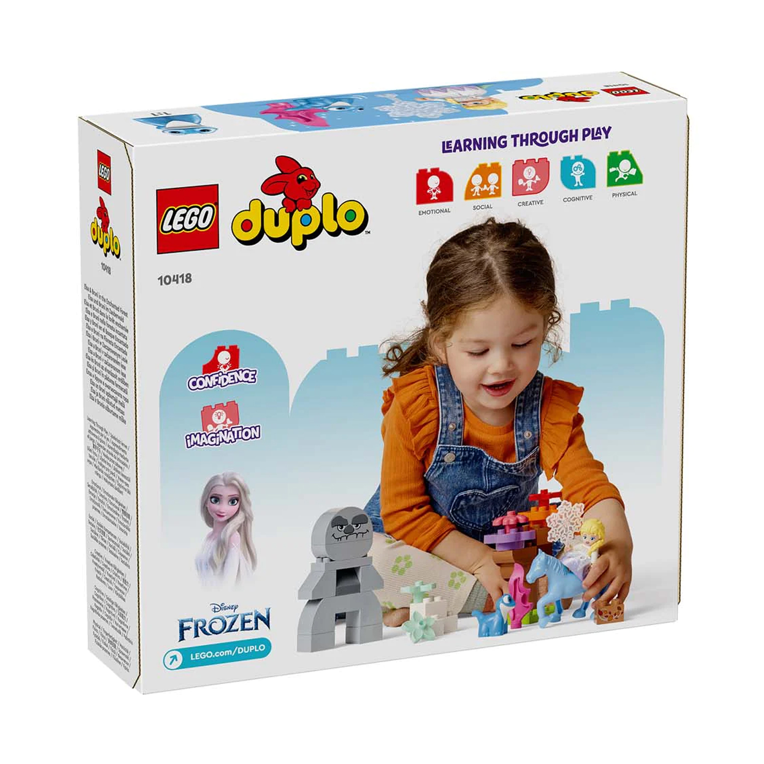 Конструктор LEGO DUPLO Эльза и Бруни в лесу 31 дет. - фото 4