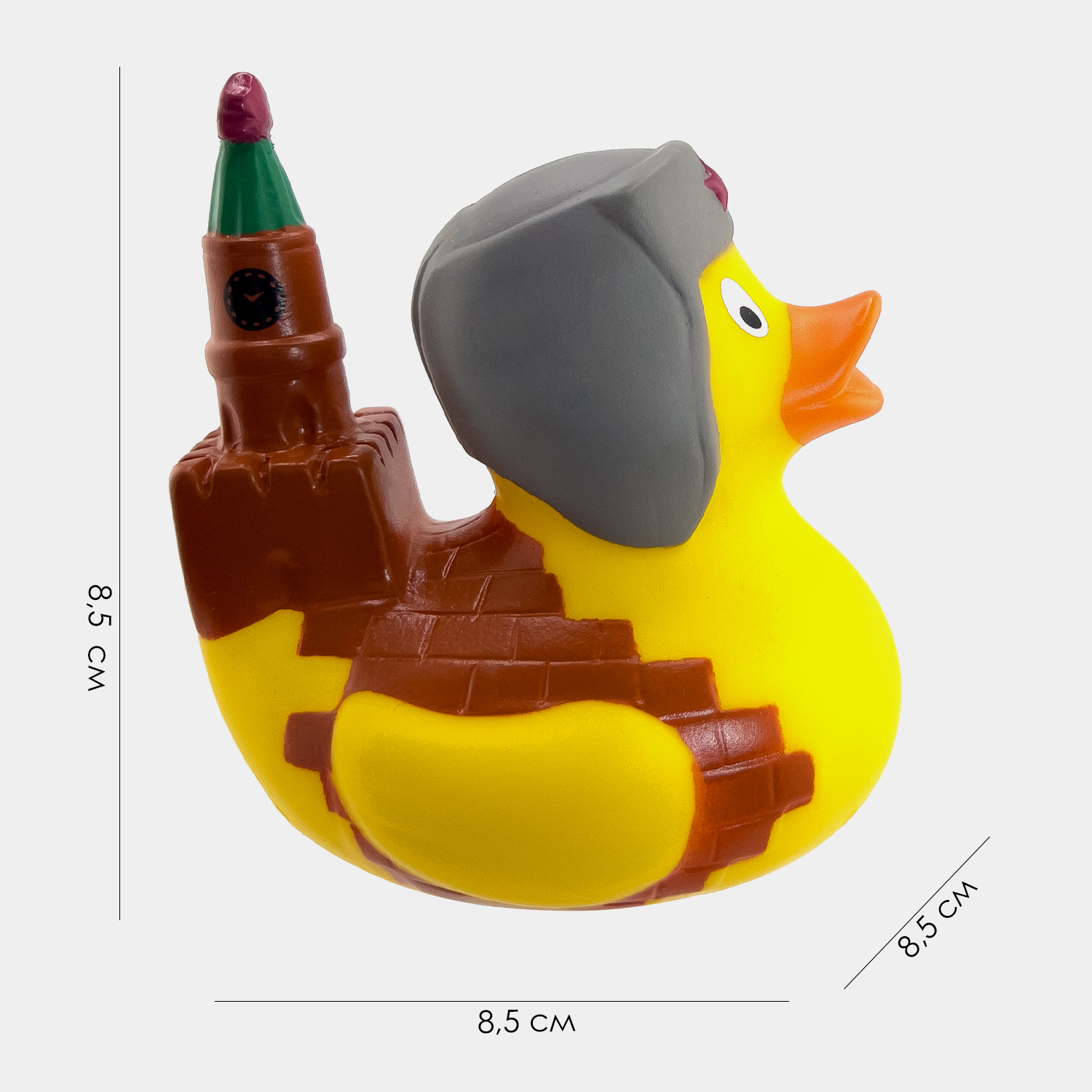 Игрушка Funny ducks Кремль уточка для ванны - фото 3