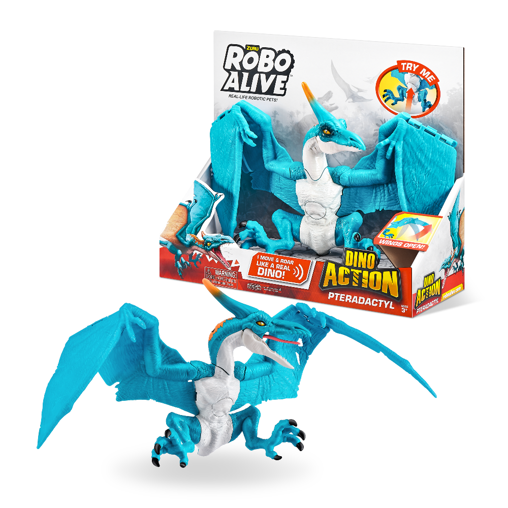 Фигурка Zuru ROBO ALIVE Птеродактиль - фото 3
