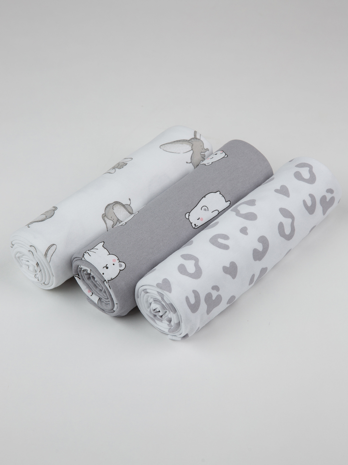 Пелёнка inlovery трикотаж 85х100 см 3 шт. - фото 7