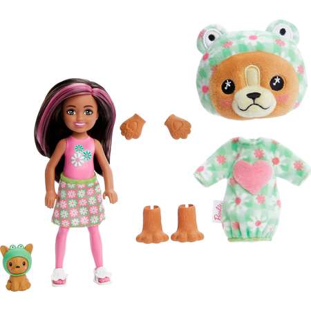Кукла мини Barbie Cutie Reveal Челси Собачка