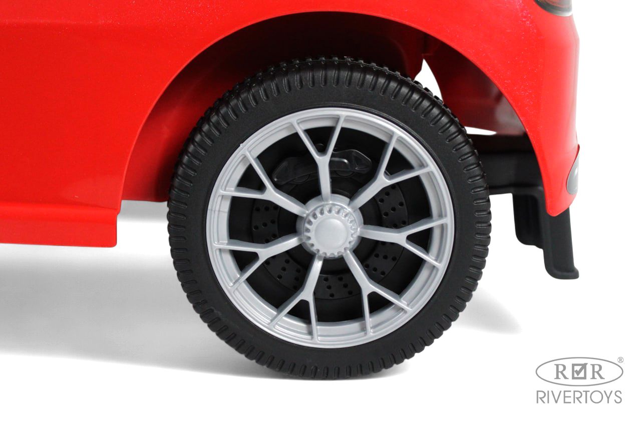 Каталка RIVERTOYS Z004ZZ-T-RED красный - фото 4