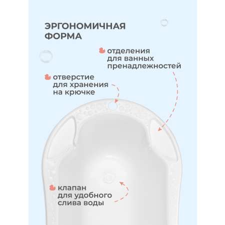 Ванночка Пластишка белый