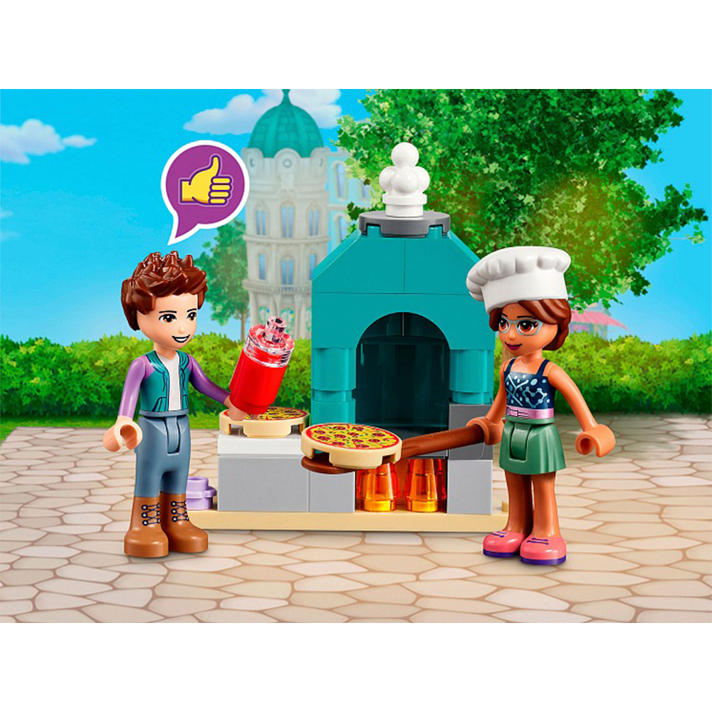 Конструктор LEGO Friends Пиццерия Хартлейк Сити 144 дет. - фото 8