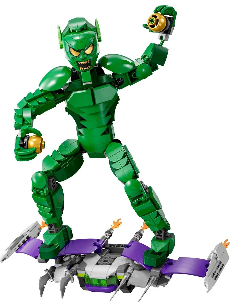 Конструктор LEGO Marvel Super Heroes Зеленый Гоблин 471 дет. - фото 2
