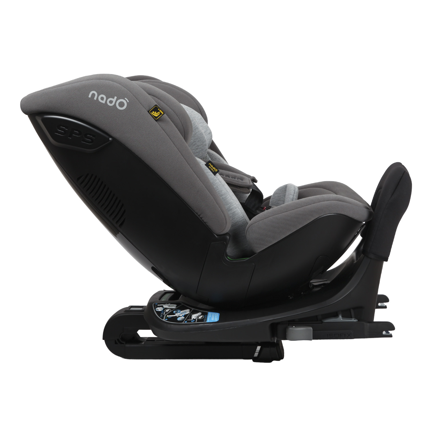 Автокресло nado Coconut ash Isofix 0+/1/2/3 (0-36 кг) - фото 17